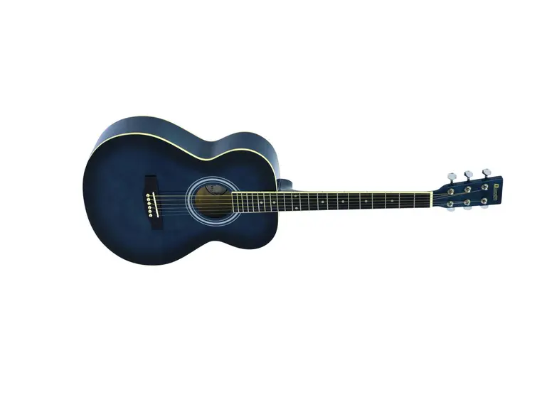 Dimavery AW-303 western-guitar, blueburst 